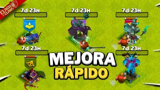 Mi Fórmula SECRETA para MAXEAR Mis HÉROES RÁPIDO en Clash of Clans (INCREÍBLE)