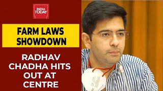 AAP Spokesperson Raghav Chadha Questions The BJP Over Farm Laws | Newstrack