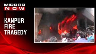 Massive fire breaks out a godown in Kanpur, Fire tenders rushed to the spot