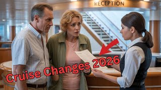 5 Terrible Changes Coming to Cruises in 2026
