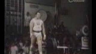 Ken Patera - 212.5kg Clean and Jerk