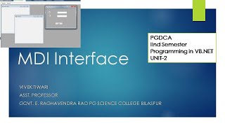 Multiple Document Interface in VB.NET
