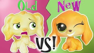 LPS Old VS New Cocker Spaniel! Which One Wins? New Littlest Pet Shop Comparison | MLP Fever