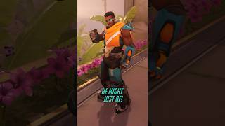 Baptiste is quite the charmer 🥰 #overwatch2 #overwatch #gaming #baptiste