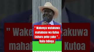 Raila Odinga says Finance bill will subject Kenyans to Slav*rly #kenya #raila #ruto #uhuru #riggyg