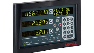 Newall DP700 Digital Readout Package for Mills, Lathes, and Grinders