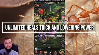 The Ants: Underground Kingdom UNLIMITED HEALS TRICK and LOWERING POWER