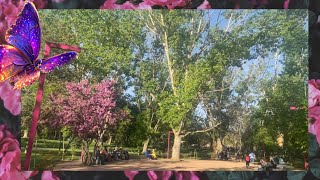 افتتاح حديقه القدس ب #افران في جو ربيعي  مزهر وممتع 🌸🌺🌼✨