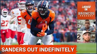 Denver Broncos LB Drew Sanders OUT Indefinitely After Achilles Injury