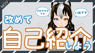 [Vtuber]改めて自己紹介します！[自己紹介]