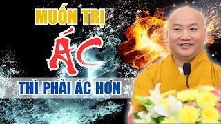 Muốn Trị Kẻ Ác Thì Phải Trở Thành Người Ác Hơn - Không Nghe Tiếc 1 Đời - Phật Pháp Thích Phước Tiến