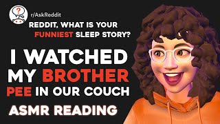 ASMR Reading Funny Sleep Stories on Ask Reddit - Whispered