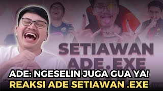 Reaksi Kocak Mas Ade Melihat Video SETIAWAN ADE EXE