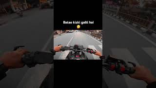 Live accident 😢|| yamaha mt15 crash hote hote bacha 💔