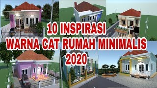 10 Inspirasi Warna cat rumah minimalis 2020