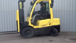 USED HYSTER DIESEL FORKLIFT TRUCK