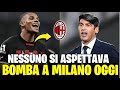 🚨🚨 CATTIVE NOTIZIE! È SUCESSO ORA! CHE BOMBA! SORPREENDENDO TUTTI! ULTIME NOTIZIE DEL MILAN