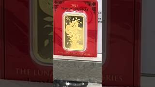 2025 Lunar New Year Snake Pamp Gold Bar in Costco