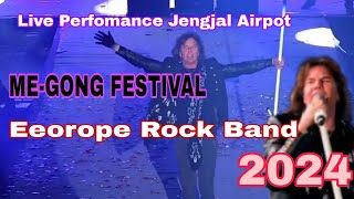 Europe Rock Perfomance Ad Jengjal Airport Megong Festival 2024 Rak vloger channel no.3