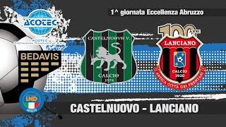 Eccellenza: Castelnuovo - Lanciano 3-1