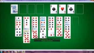 Playing FreeCell on computer