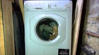 Hotpoint Futura HF8B593 Washing Machine : Bed and bath 60'c