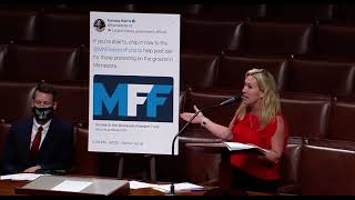 Marjorie Taylor Greene Calls out VP Kamala Harris for Helping to Fund the Minnesota Freedom Fund