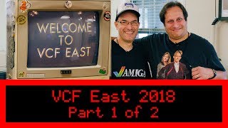 Retro Commodore Amiga Desktop Video \u0026 More at VCF East 2018 - Part 1 of 2 | 4K UHD