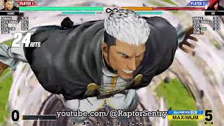 KOF XV Goenitz 893 Crossup Anywhere Combo (Late Quick Max)