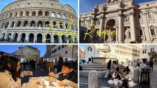 Travelling from Doha to Rome, Italy