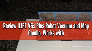 Review ILIFE V5s Plus Robot Vacuum and Mop Combo, Works with 2.4G WiFi, Alexa/App/Remote Control, Au