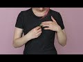 diy woven v necks easy t shirt cutting and weaving tutorials no sewing no glue