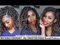 Side Part Version | My Invisible Undetectable Crochet Braid Pattern ft Toyotress TIANA Passion Twist