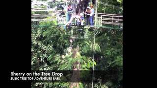 Tree Drop at Subic Treetop Adventure