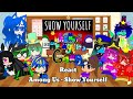 The Hero Advengers Gang react Among Us - Show Yourself by: CG5 || Gacha Plus || Remake