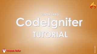 CodeIgniter Hello World