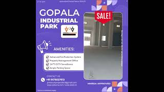 EXCLUSIVE WAREHOUSE SPACE FOR SALE IN A MMRDA-APPROVED GOPALA INDUSTRIAL PARK LOCATION BHIWANDI.