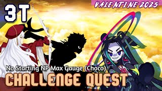 Challenge Quest (3T) ft. Taisui Xingjun - Valentine 2025 Event | FGO