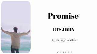 BTS JIMIN - Promise (LYRICS)