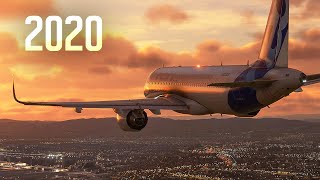 Flight Simulator 2020 | Spectacular Approach and Landing at Los Angeles [Max Graphics 4K HDR]