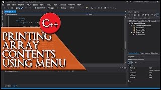 C++ Printing array data based on user input