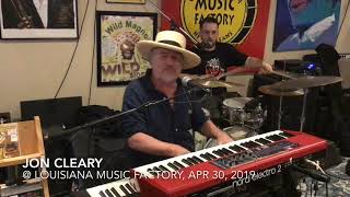 Jon Cleary @ Louisiana Music Factory, Apr 30, 2019