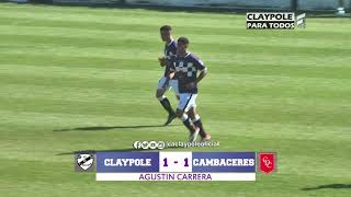 CLAYPOLE 1 CAMBACERES 1 | FECHA 9 | APERTURA 2019/20 | PRIMERA D