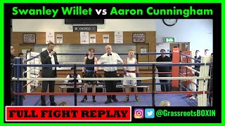 Swanley Willet vs Aaron Cunningham - FULL FIGHT - Guildford Amateur Boxing Show (30/04/23)