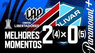 ATHLETICO PARANAENSE 2 (4) x (5) 0 BOLÍVAR - MELHORES MOMENTOS | CONMEBOL LIBERTADORES 2023