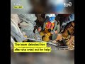 Taiwan’s emergency team rescues woman from rubble in Turkey after 5-hour dig #shorts