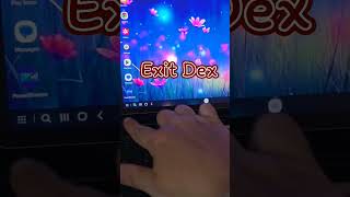 Turn on and Exit Dex Mode Samsung Tablet S9 #samsung #dex #samsungtips