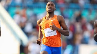 Letsile Tebogo 200m NEW WORLD LEAD of 19.87 Into A HEAD WIND!