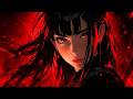 CRIMSON SIGNAL ⚡ Dark Cyberpunk Hacker Ambient for Coding | Deep Focus Night Music