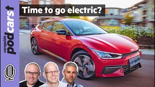 Is now the time to buy an electric car? Choices, price, EV incentives & more! CarsGuide Podcast #223
